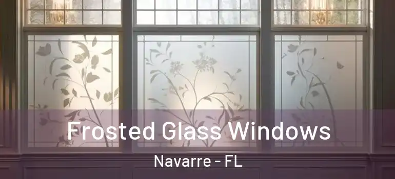 Frosted Glass Windows Navarre - FL